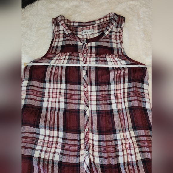Plaid tank top - Picture 6 of 7